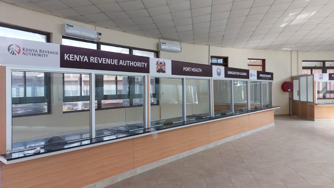 A service centre at the Malaba One-Stop Border Post (OSBP)