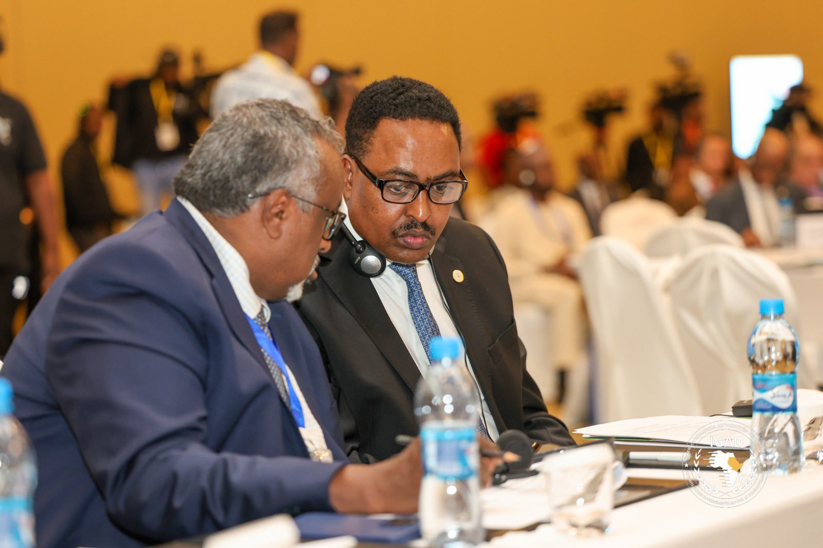 IGAD Executive Secretary Dr Workneh Gebeyehu during the 3rd Ministerial Review Conference of the Africa-Türkiye Partnership in Djibouti.